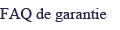 FAQ de garantie
