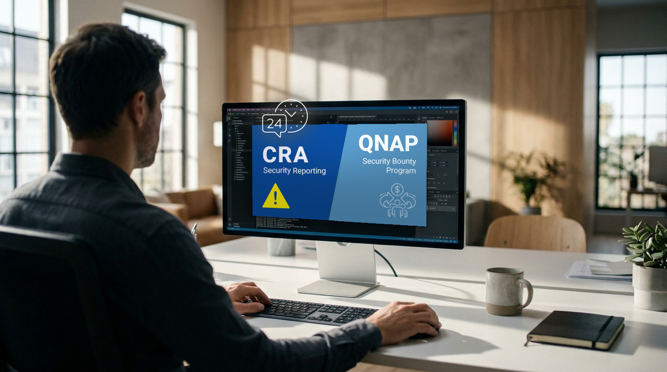 Différences de périmètre entre les trois canaux de signalement et de service de QNAP