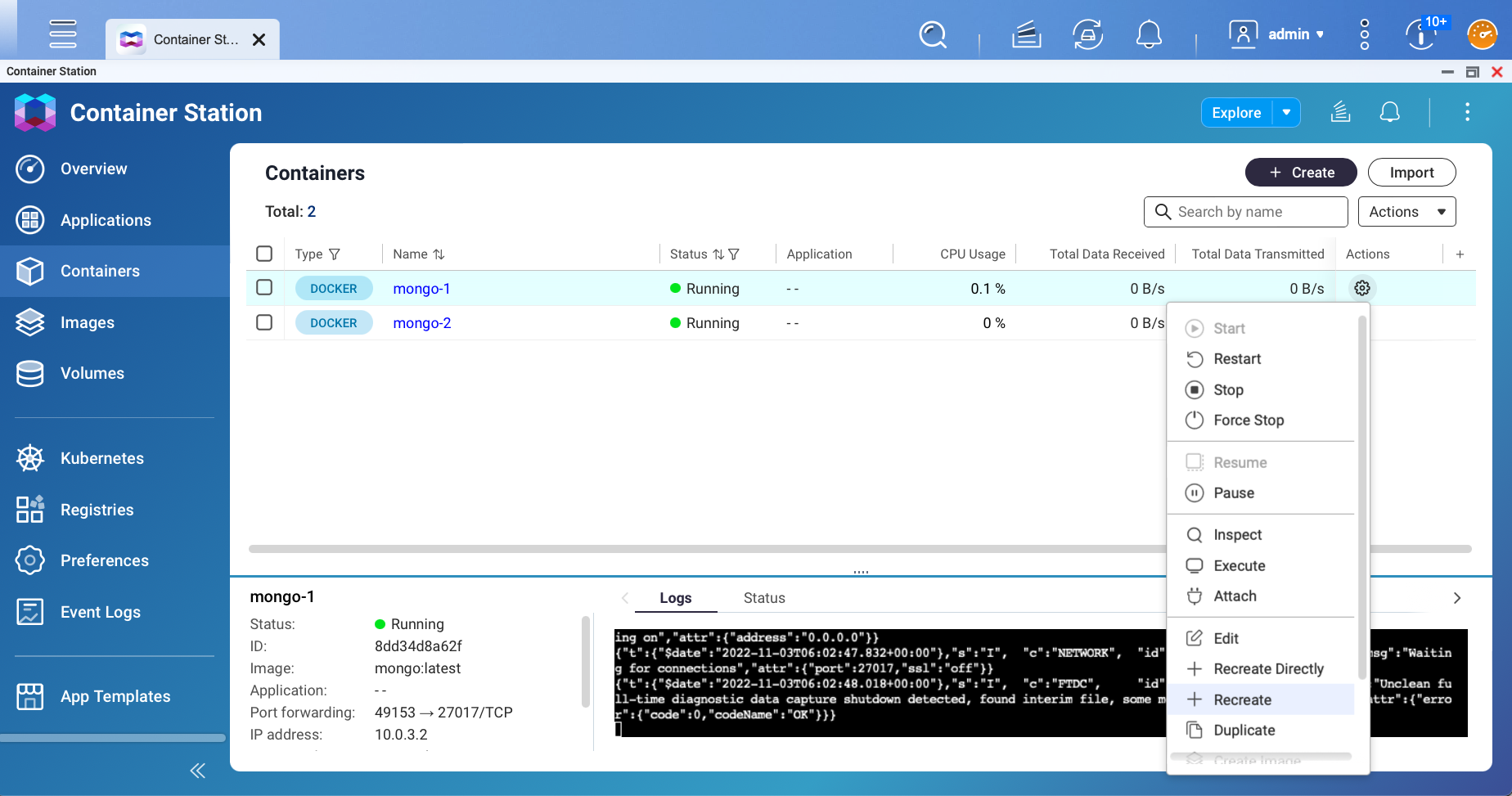 Container Station Container Station | Supports LXD, Docker, and Kata Containers | QNAP (US)