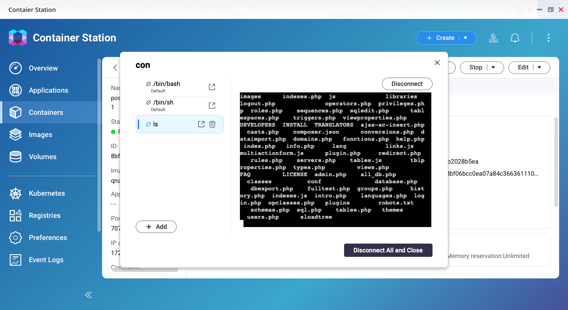 Container Station Container Station | Supports LXD, Docker, and Kata Containers | QNAP