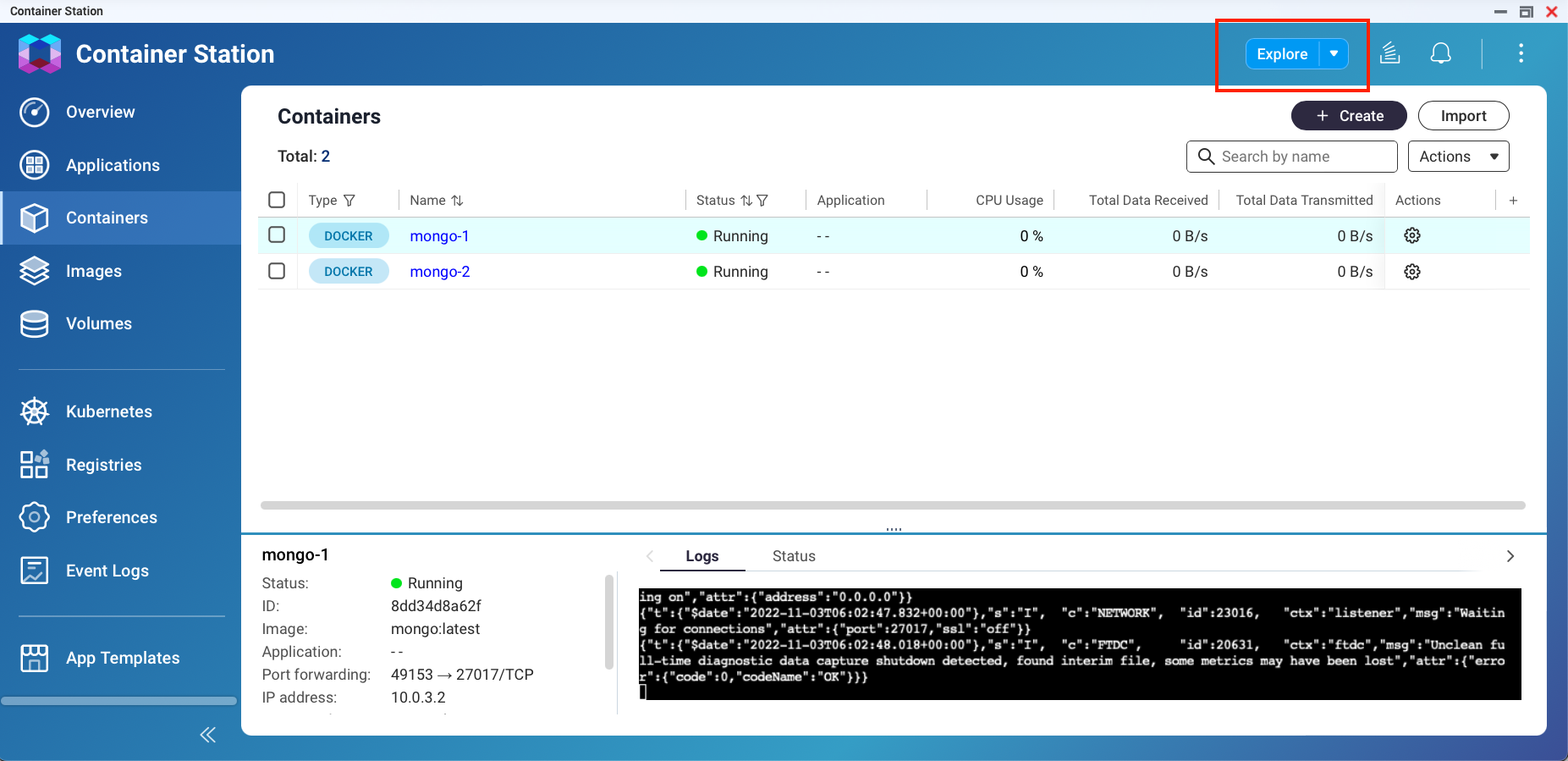 Container Station Container Station | Supports LXD, Docker, and Kata Containers | QNAP