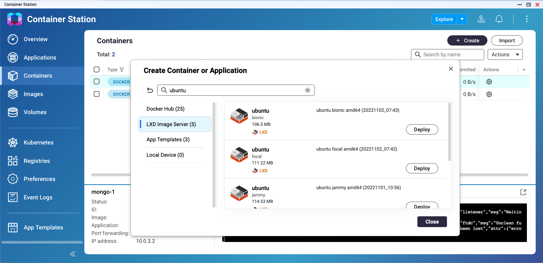 Container Station Supports Lxd And Docker Containers Qnap Container Station Supports Lxd And Docker Containers Qnap