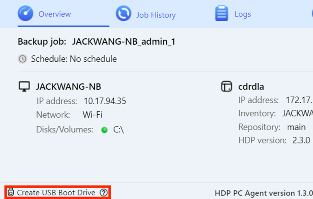 HDP PC Agent | License-free Windows® PC & server backup and recovery ...