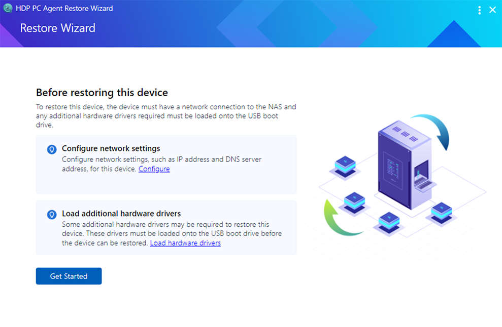 Restore system