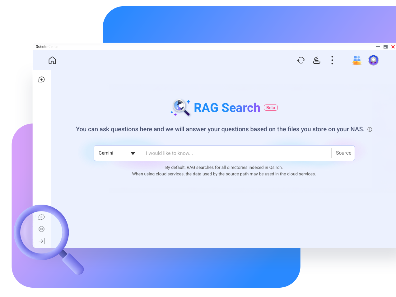 Qsirch RAG Search