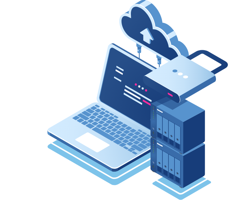 AES encrypted cloud backup