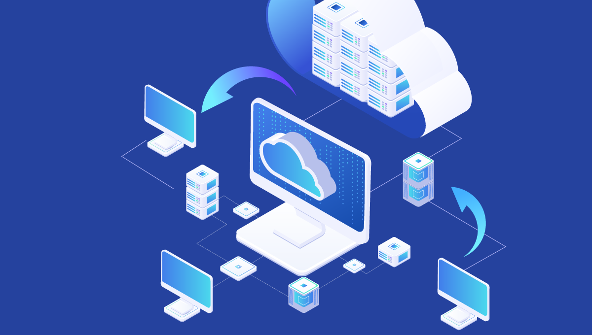 Hybrid Backup Center cloud dashboard for monitoring backup jobs