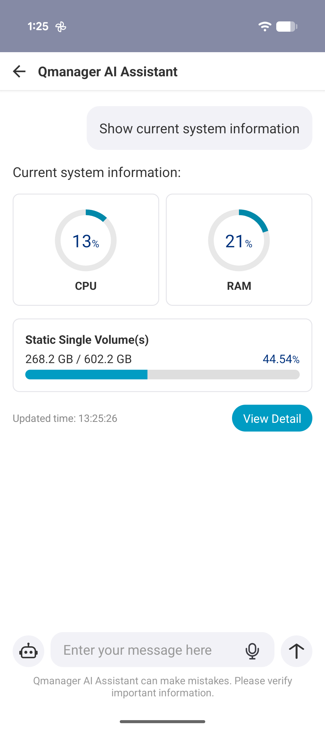 Monitor System Status in Real Time