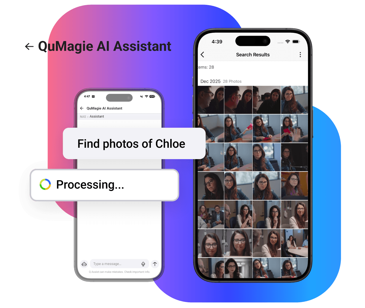 Facial Recognition Albums