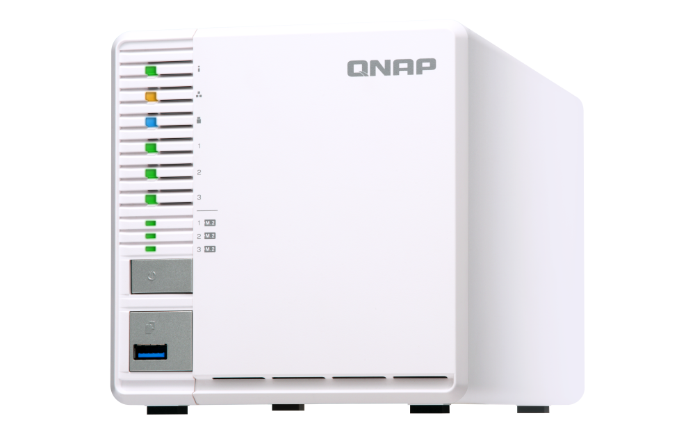 QNAP TS-433-4G-US 4 Bay NAS with Quad-core Processor, 4 GB DDR4 RAM and  2.5GbE Network (Diskless)