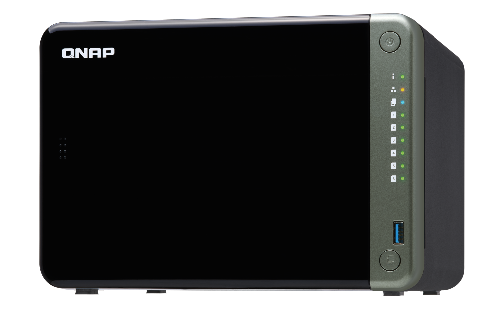 TS-653D | Quad-core 2.5GbE NAS for professionals, supporting PCIe