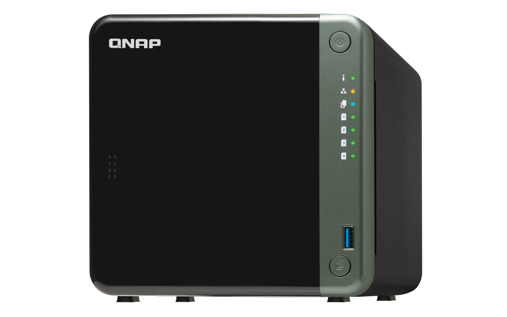 TVS-675, Cost-efficient 8-core 2.5GbE NAS, supporting M.2 SATA/NVMe SSD  caching, PCIe expansion, and 4K HDMI™ display<br>(Supports QTS or QuTS hero  operating system)