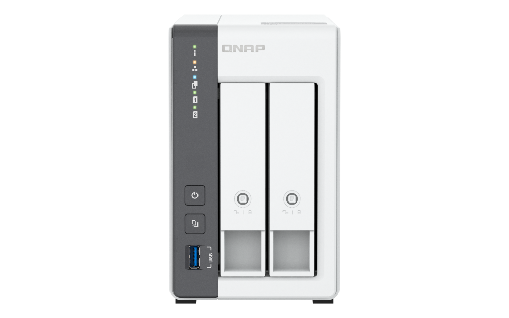 Servidor de Almacenamiento NAS QNAP TS-216G / 4GB / 2 Bahías