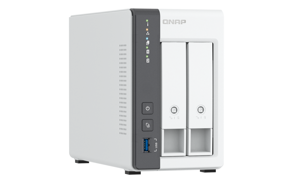 Servidor de Almacenamiento NAS QNAP TS-216G / 4GB / 2 Bahías