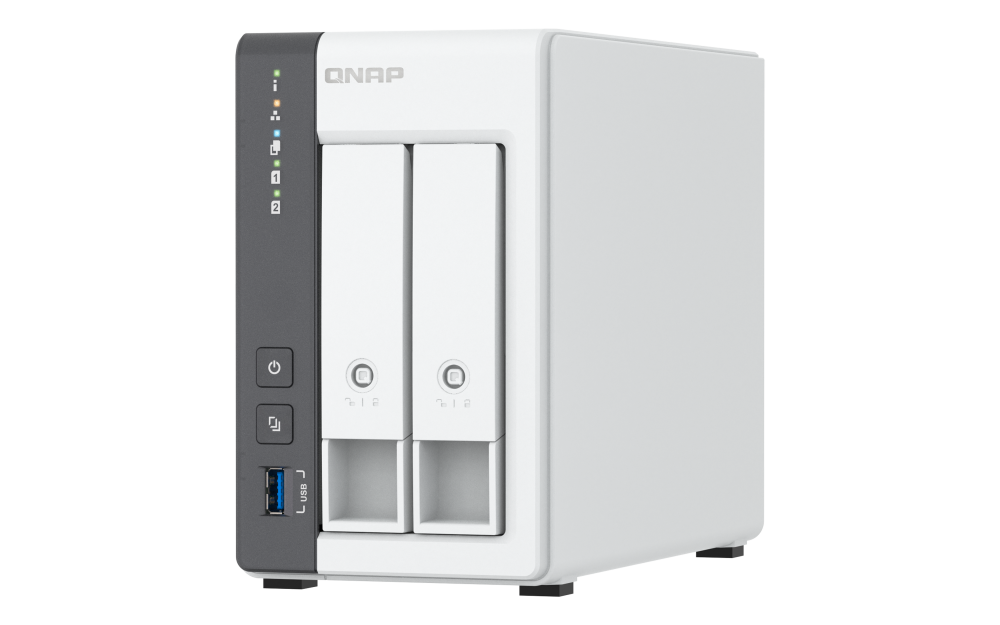 Servidor de Almacenamiento NAS QNAP TS-216G / 4GB / 2 Bahías