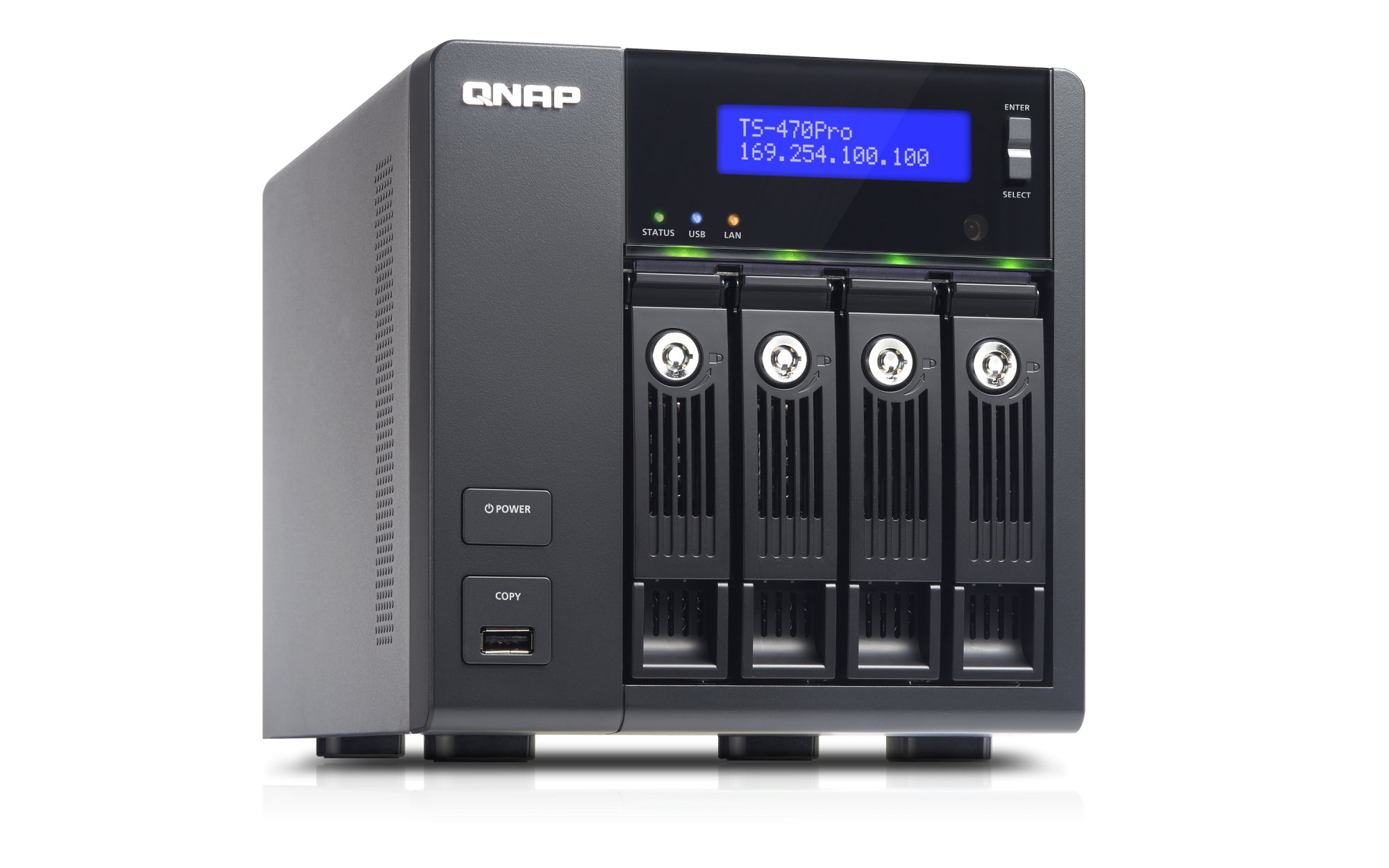 TS-470 Pro | Hardware Specs | QNAP