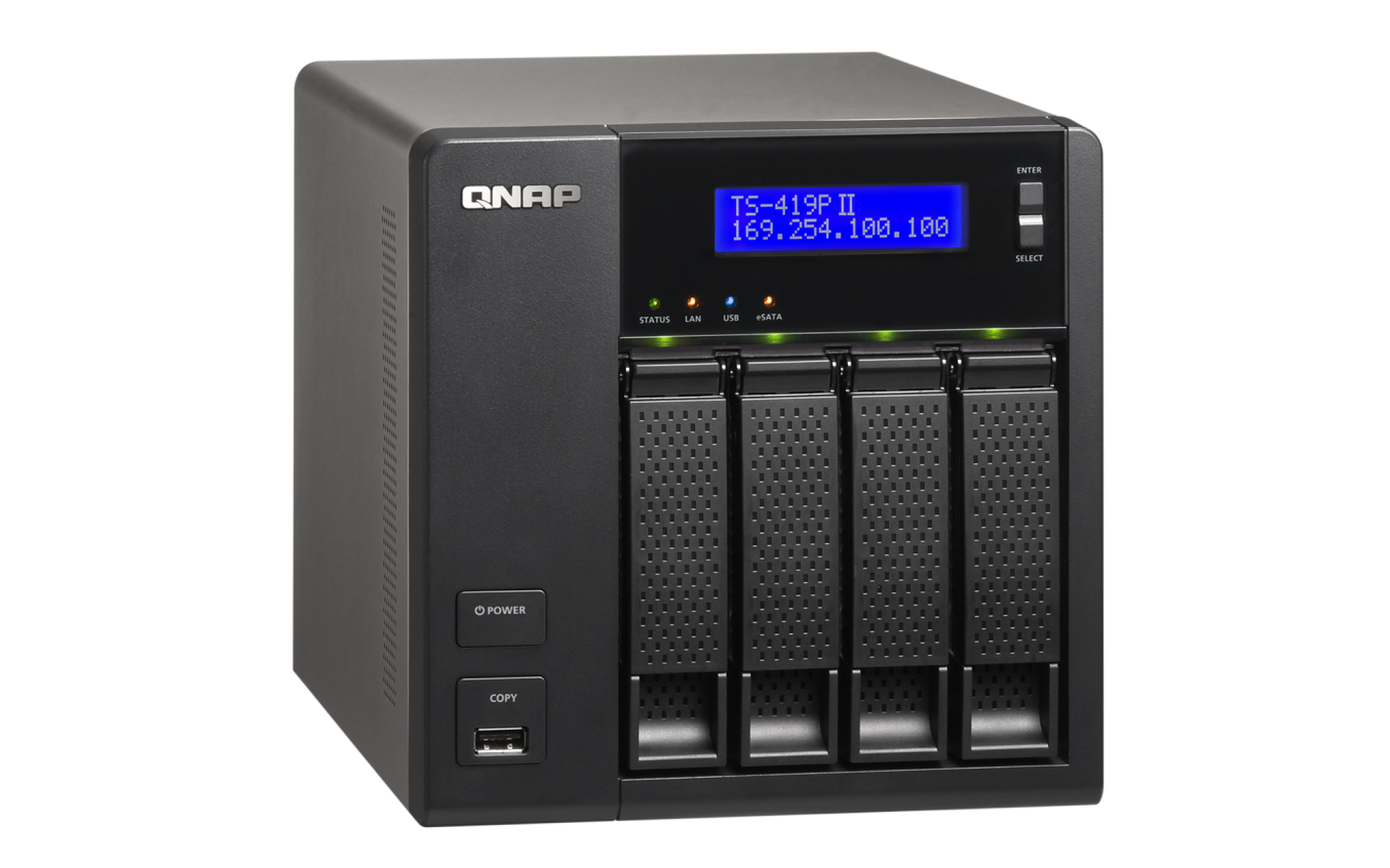美品 QNAP キューナップ TS-419P II NAS サーバー HDD TS-419P II | ハードウェア仕様 | QNAP