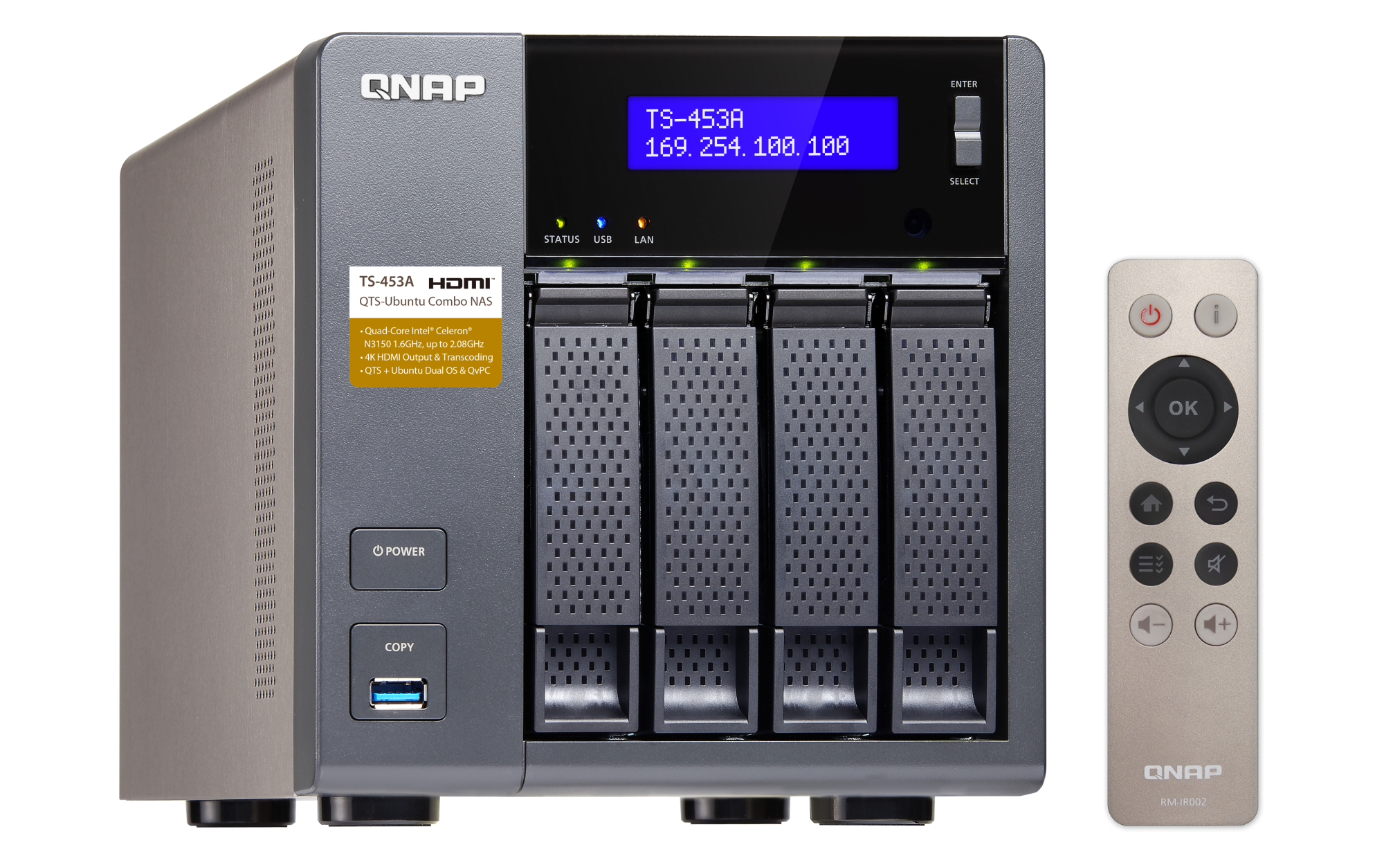 TS-453A | Hardware Specs | QNAP