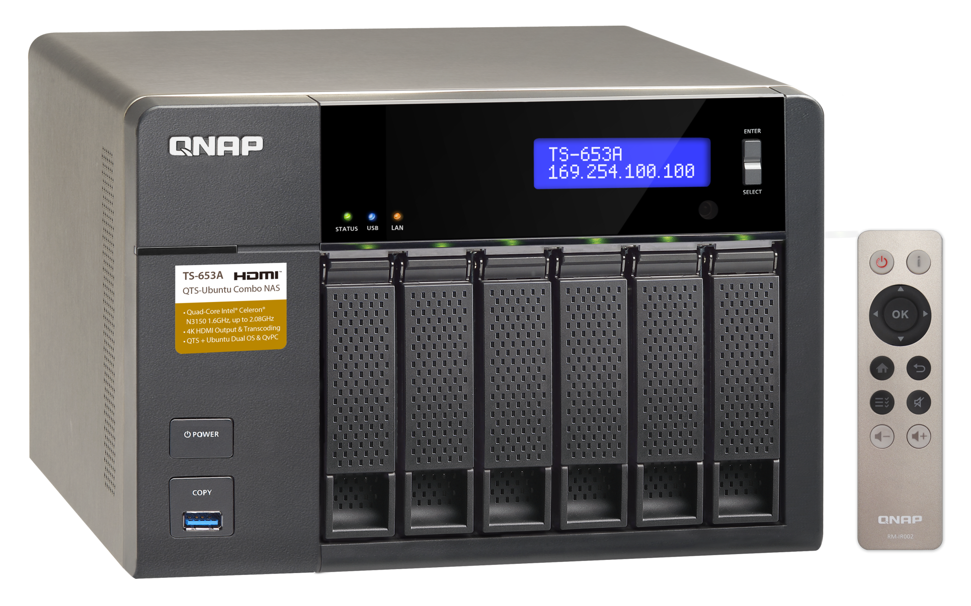 TS-653A | ハードウェア仕様 | QNAP