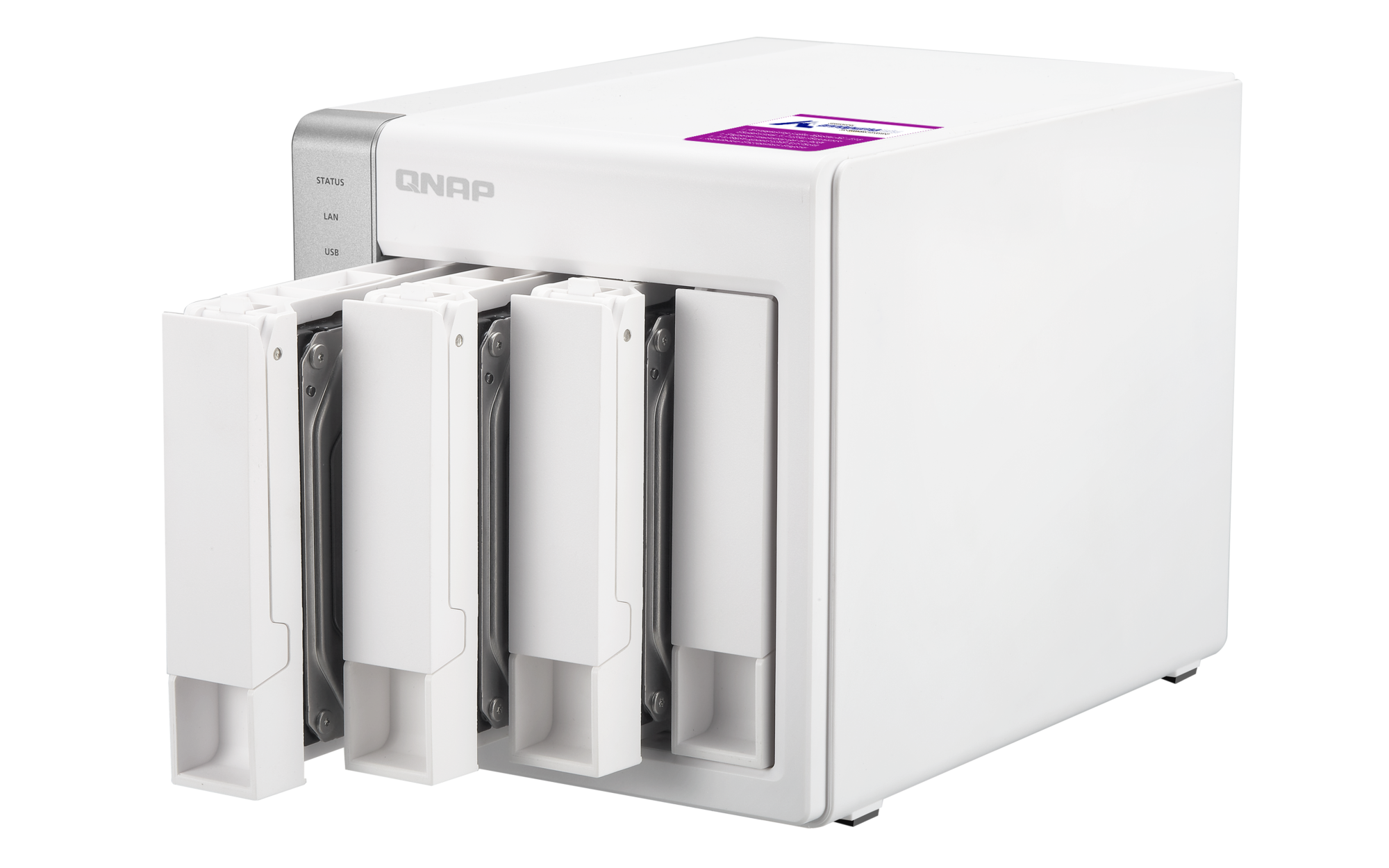 動作品 QNAP NAS TS-431P2 WDRed2TBx4 MEM4GB TS-431P2 | Hardware Specs | QNAP