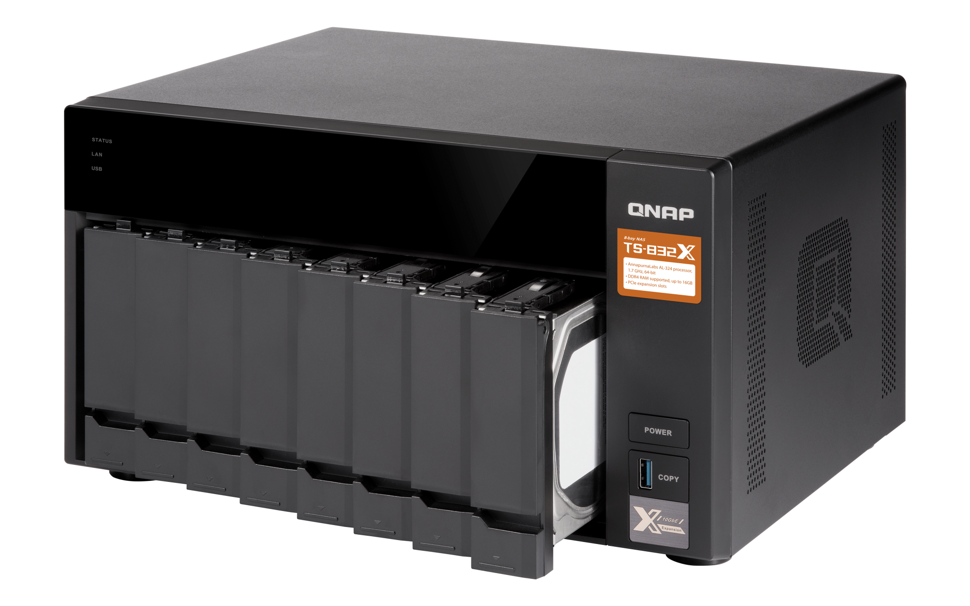 TS-832X | Hardware Specs | QNAP (US)