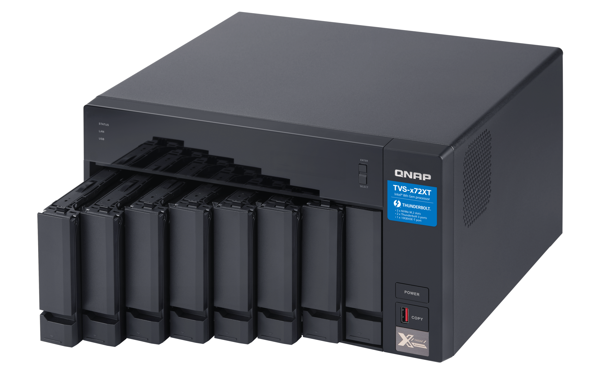 TVS-872XT | Hardware Specs | QNAP (US) TVS-872XT | Hardware Specs | QNAP (US)
