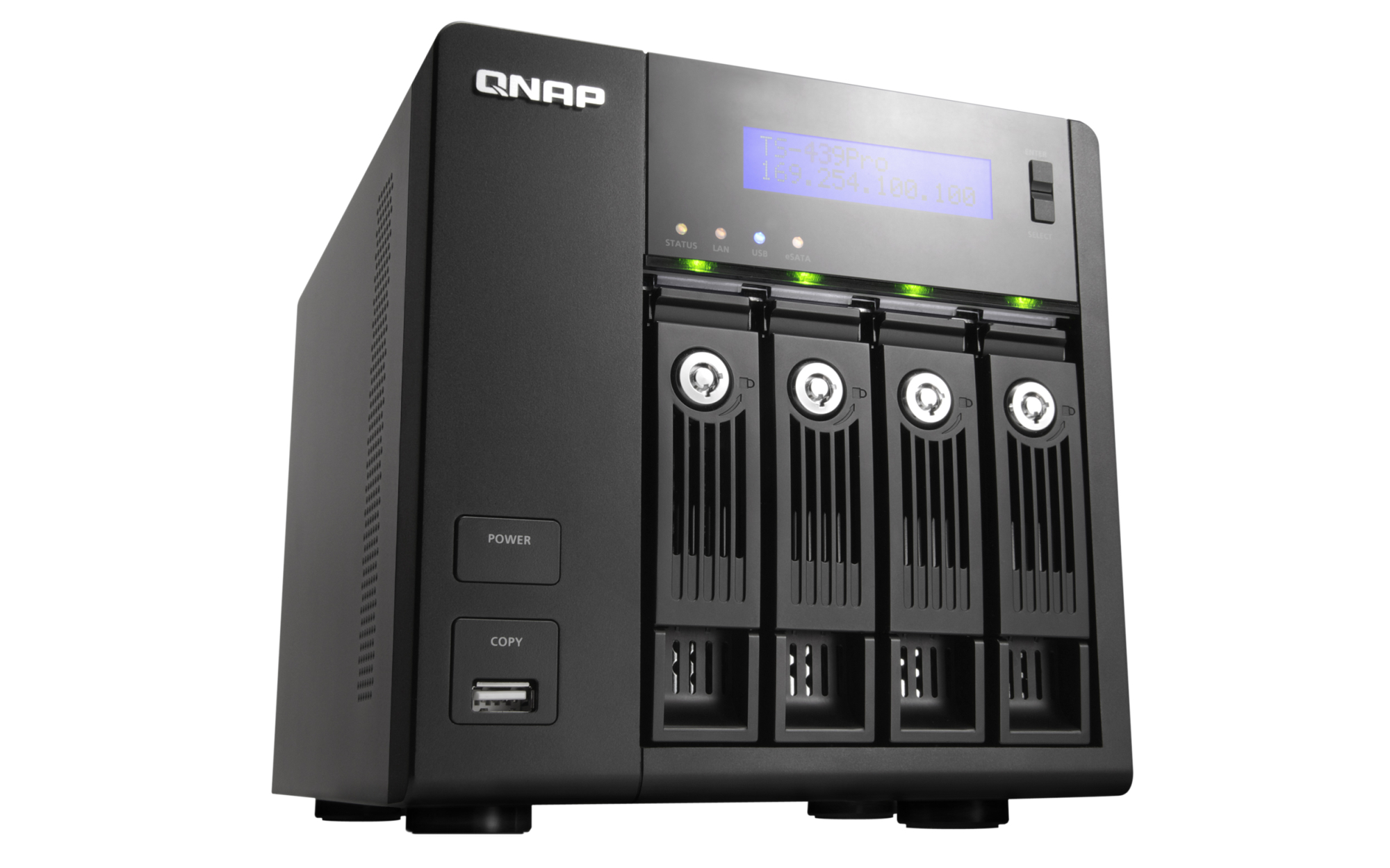 TS-439 Pro | Hardware Specs | QNAP