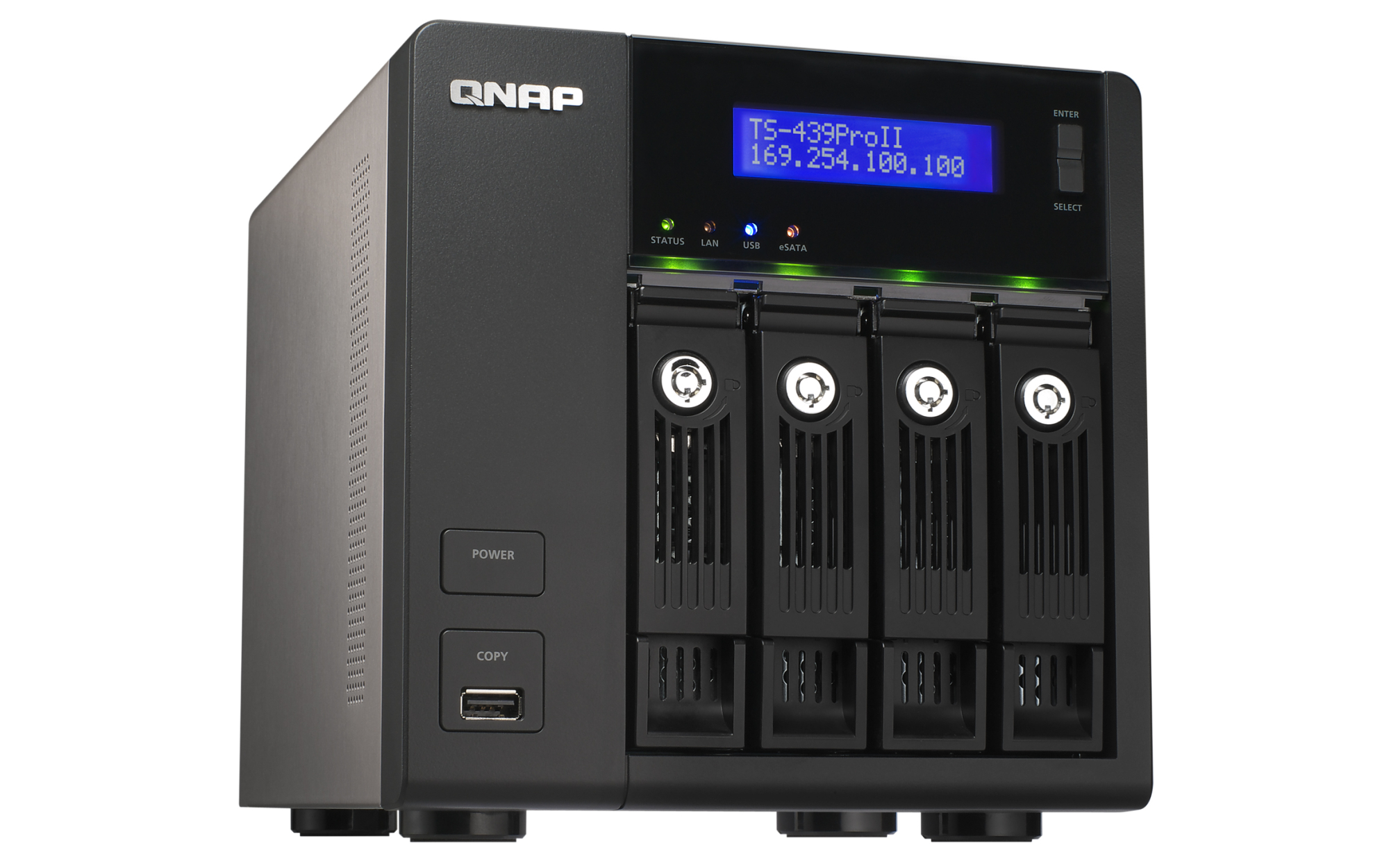 TS-439 Pro II | Hardware Specs | QNAP