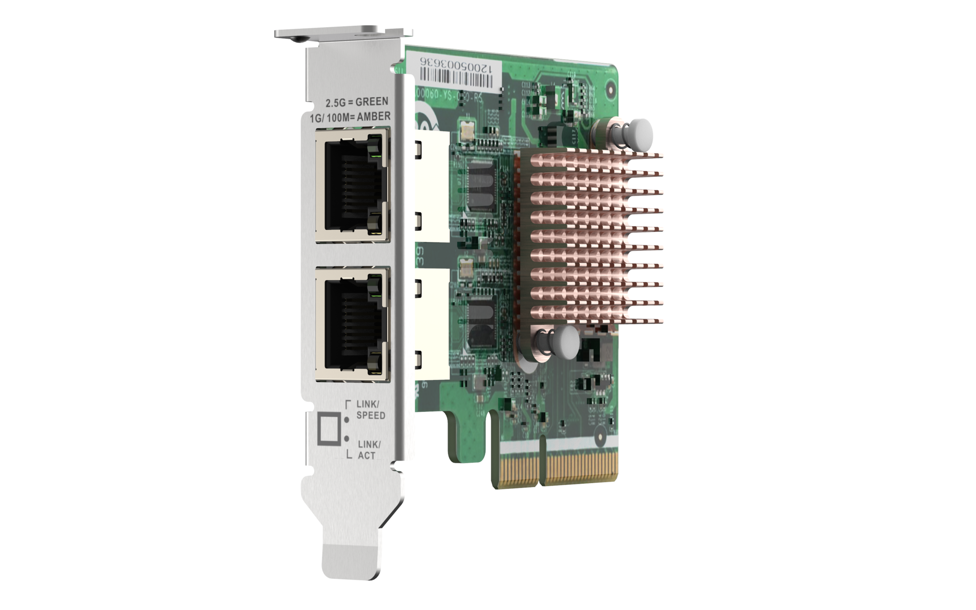 QNAP QXG-2G2T-I225 ネットワークPCIeカード QXG-2G2T-I225 | Flexible, fast, economical | QNAP (US)