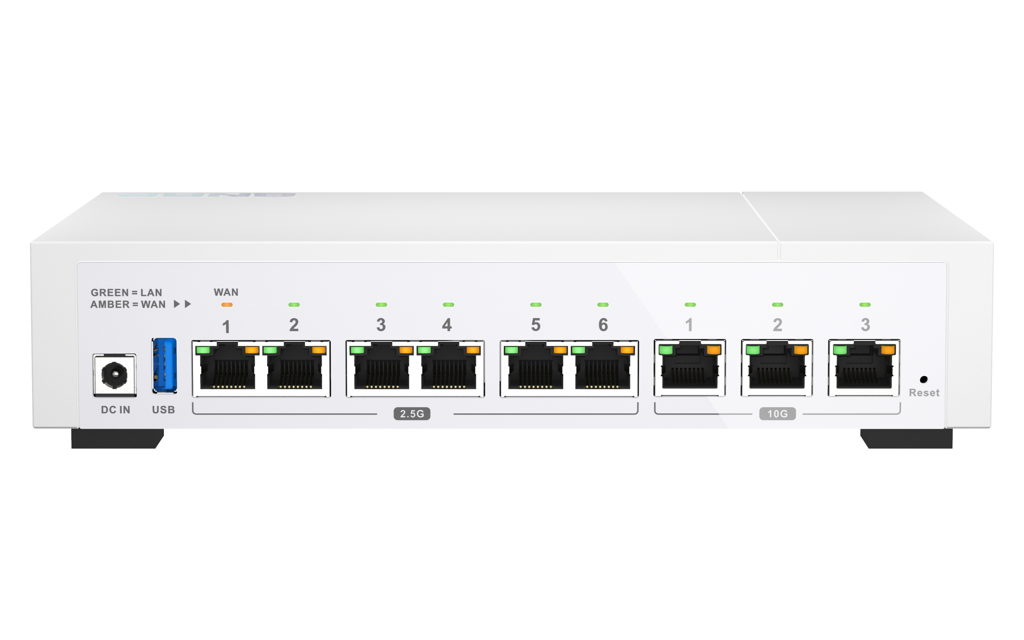 美品　QHora-322 ルーター 2.5GbE/10GbEポート 722_1647932547_QHora-322_front.png