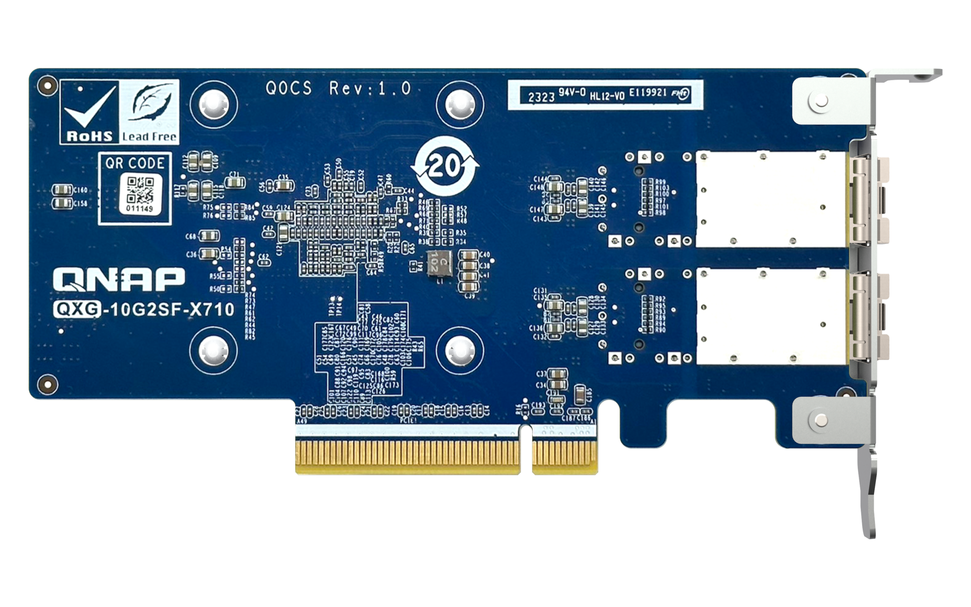 QXG-10G2SF-X710 | Hardware Specs | QNAP