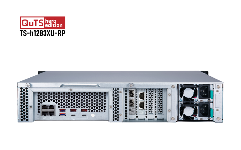 Ts H12xu Rp Powered By Quts Hero A Zfs Based Operating System With Greater Reliability And Higher Performance Qnap