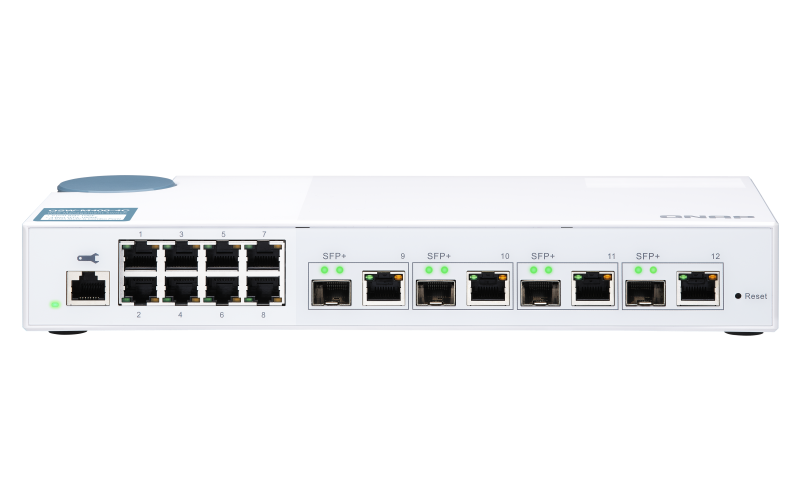 Qsw M408 4c Smbのネットワークデプロイ用 エントリーレベルの10gbe L2 Webマネージドスイッチ Qnap Qsw M408 4c Smbのネットワークデプロイ用 エントリーレベルの10gbe L2 Webマネージドスイッチ Qnap