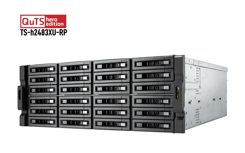 Ts H24xu Rp Embrace The Big Data Era With Intel Xeon E And Zfs Storage Featuring Inline Data Deduplication Compression And Compaction Qnap