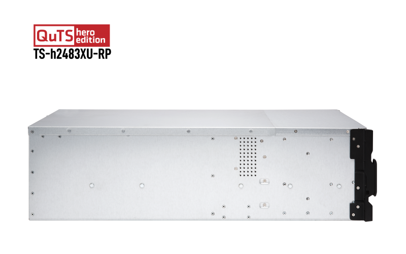 Ts H2483xu Rp Embrace The Big Data Era With Intel Xeon E And Zfs Storage Featuring Inline Data Deduplication Compression And Compaction Qnap