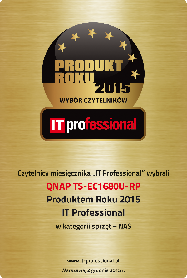 Product of the year 2015 - IT Professional (Poland) (2015/12/01)