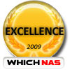 Excellence Award - Which NAS (US)(2009/11/18)