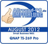 Recommendation Award - Allround-PC (Germany) (2012/09/05)