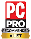 Recommended - A-List Award - PC Pro (UK) (2013/6/12)