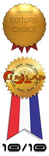10/10 Award & Editor’s choice – Umlan Reviews (US) (2013/7/5)