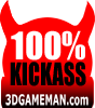 100% Kickass Award - 3dGameMan (US) (2014/2/14)