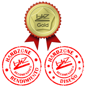 Galardón de Oro, Recomendado – Rendimiento & Diseño - HardZone (2014/10/27)