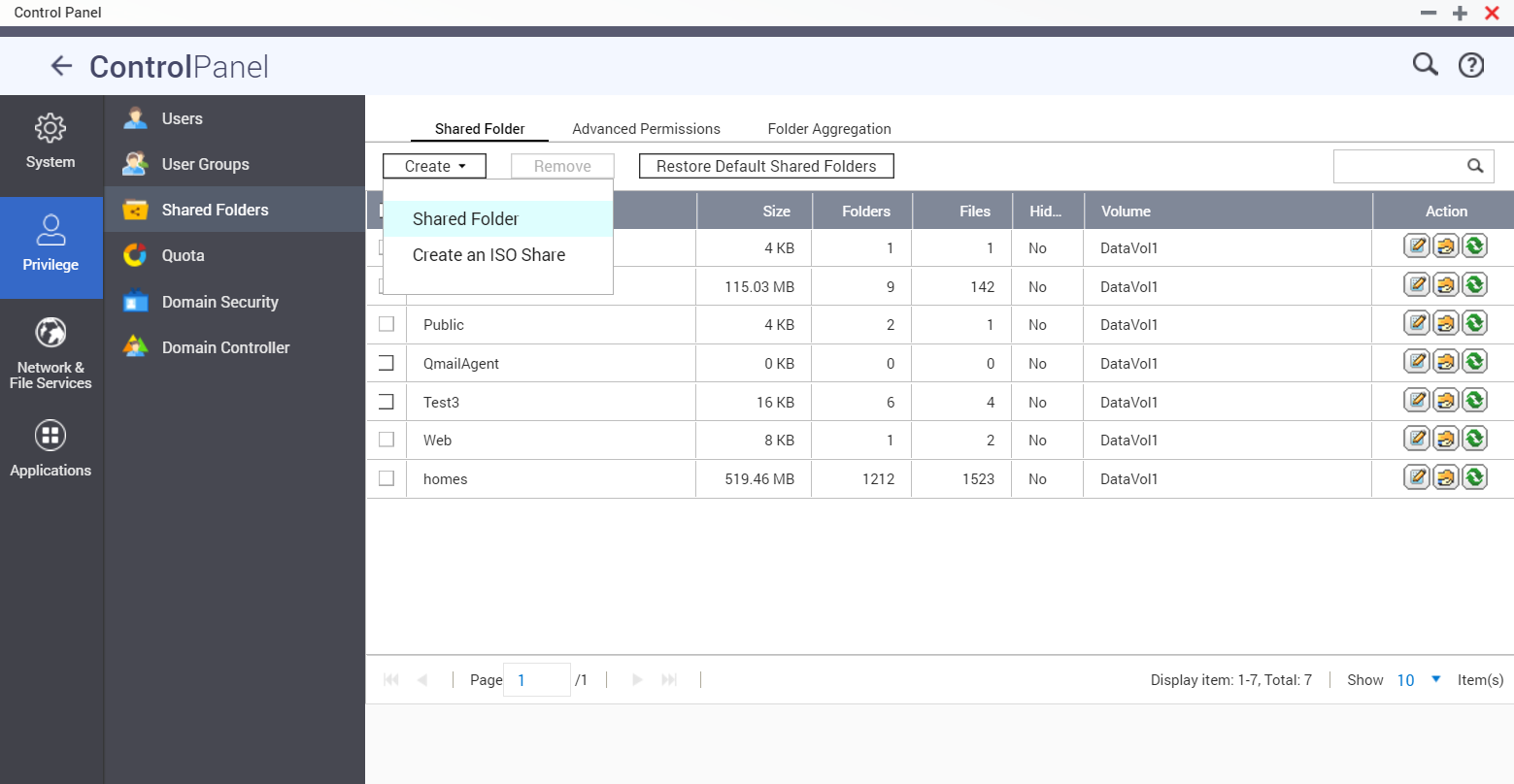 以前使用したストレージスペースが共有フォルダーを削除した後も再利用できない理由 Qnap