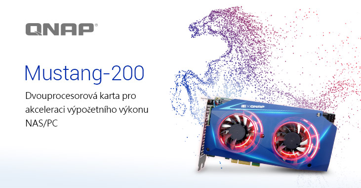 Společnost QNAP uvádí na trh výpočetní akcelerátor Mustang-200 PCIe pro posílení výpočetního výkonu NAS/PC