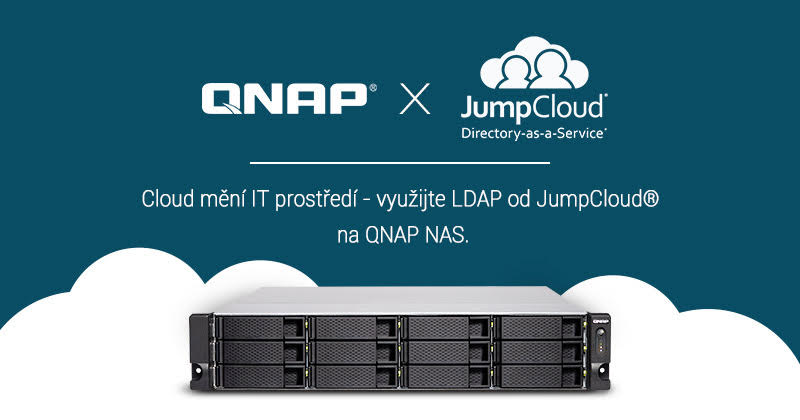 QNAP podporuje DaaS (Directory-as-a-Service) JumpCloud pro zjednodušenou správu uživatelů a ověřování