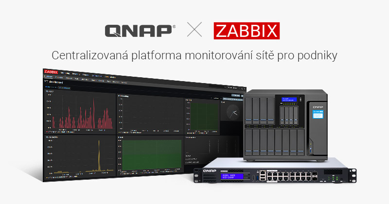 Společnost QNAP přidává podporu pro Zabbix: Udělejte ze svého zařízení NAS centralizovanou platformu pro správu sítě pro více zařízení