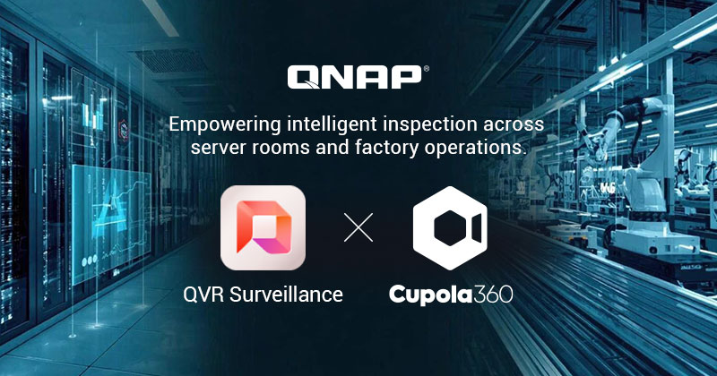 QNAP は Cupola360 と提携し、完全パノラマ型 AI 駆動の遠隔検査プラットフォームを提供します
