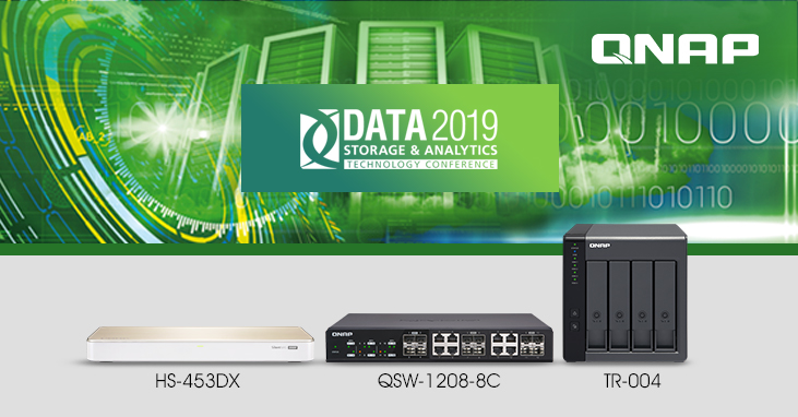 QNAP ist Partner der STORAGE & DATA ANALYTICS Technology Conference 2019 in vier Städten 
