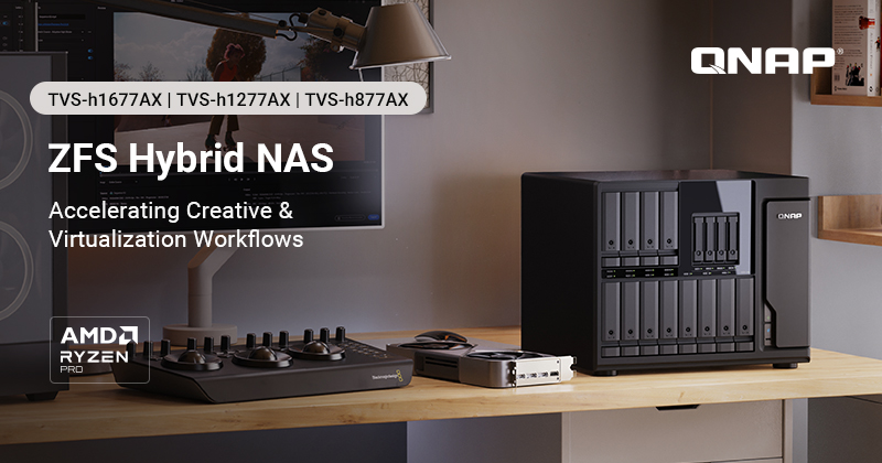 QNAP presenta la serie TVS-hx77AX ZFS NAS con NFS over RDMA para cargas de trabajo de IA