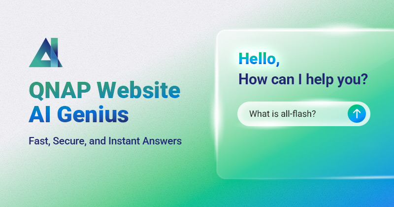 QNAP lanceert officieel AI Genius voor snelle informatie-toegang en slimmer productadvies